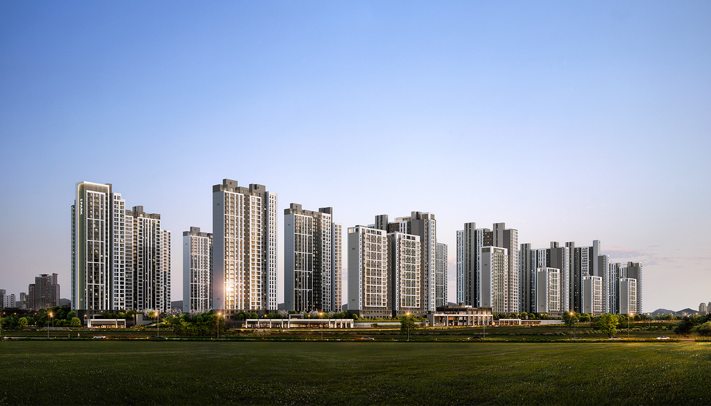 운정 아이파크 포레스트 조감도 1