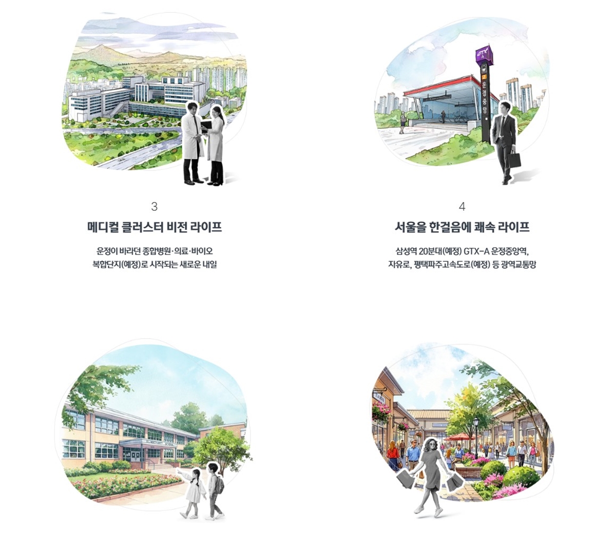 운정 아이파크 포레스트 미래비전 및 교통